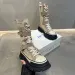 Classic Vintage Stylish Designer Thick Bottom Canvas Half Non Slip Sneakers Women Boots Wind Motorcycle Boot Punk Style_desvips.com