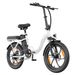 WITAMBIKE C16 (Made In EU) White/Black Electric Bicycle For Adults 48V 16Ah 250W 7-Speed Disc Brake_desvips.com