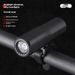 Bicycle Front Strong Light Night Long Battery Life Flashlight Rechargeable Mountain Road Bike Riding Gear Accessories_desvips.com