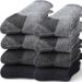 3 Pairs Men's Winter Wool Hiking Thick Thermal Terry Mid-Calf Heavy Duty Knit Crew Socks For Snow Sports & Camping_desvips.com