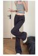 Official Image: American Style Spicy Girl Low Waist Casual Women's New Autumn Versatile Gray Yoga Pants, Slimming And_desvips.com