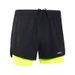 NOKO-ARSUXEO Running Shorts For Men, Quick-drying, Pockets, Summer Marathon, Three-quarter Loose (with Inner Net), Wear For Fitness B179_desvips.com