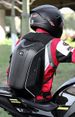 Expandable Motorcycle Backpack, 30-48L, Hard Shell Design, Holds Full Helmet & 16-inch Computer_desvips.com