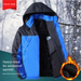 Men's Winter Jacket With Fleece Lining, Thickened Cotton Coat, Windproof And Warm, Outdoor Large Size Loose Jacket,_desvips.com