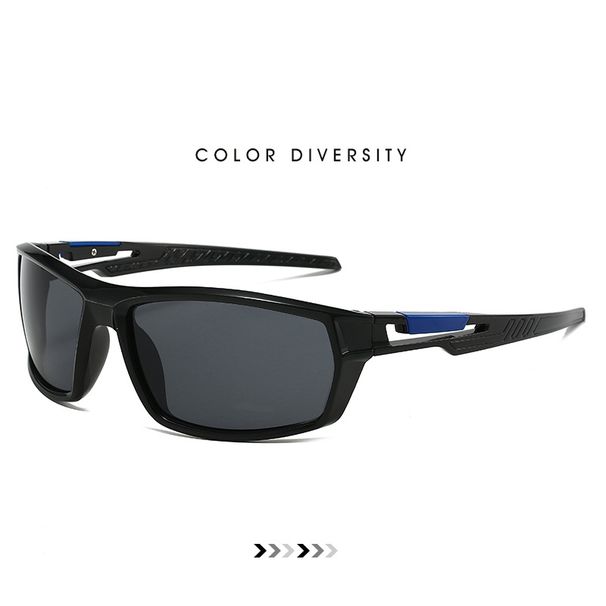 Unisex Large Frame Sports Sunglasses - Windproof UV400 Protection For Cycling, Running & Outdoor Activities_desvips.com