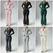 10-Color Seamless Zipper Long Sleeve Flared Pants Naked Feel Yoga Set For Women - Gym, Outdoor, Fitness Wear (S-XL)_desvips.com