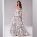 Women's Clothing fashionable organza fairy like long temperament evening dress _desvips.com