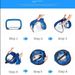Two In One Foldable Soccer Goal & Tennis Trainer - Portable Multi-Sport Training Toy For Kids_desvips.com