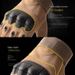 Half Finger Outdoor Gloves For Men & Women, Military Training, Cycling, Sports - Anti-Slip Grip, Durable Synthetic Leather, Lightweight & Breathable_desvips.com