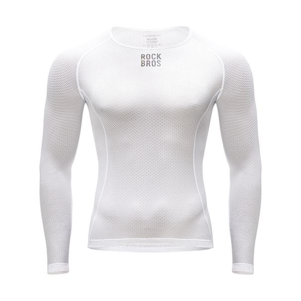 ROCKBROS Men's Long - Sleeve Compression Shirt - Functional Underwear Sports Shirt, Sizes XS - XXL_desvips.com