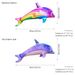 Galaxy Inflatable Dolphin Flying Fish Giant Glow In The Dark Party Decorations For Indoor Outdoor Events_desvips.com