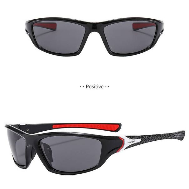 Hot Selling D120 Polarized Night Vision Sunglasses Sports Driving Anti Ultraviolet Men's Outdoor Riding Glasses_desvips.com