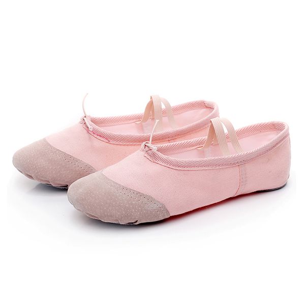 Adult dance shoes Soft soles children's dance shoes Ballet shoes Children's exercise yoga gymnastics shoes_desvips.com