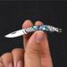 New Travel Pocket Brass Mini Portable Folding Knife Car Keychain Small Pendant Tool_desvips.com