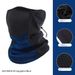 Thermal Winter Neck Gaiter For Cycling & Skiing - Breathable Face Mask, Ear Warmer, Windproof Scarf For Outdoor Sports (Grey/Blue/Rose)_desvips.com