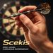 Premium 12pcs Steel Tip Darts Set Brass Barrels With Extra Flights Aluminum Shafts O-Rings Tool Sharpener Case For Competition & Leisure_desvips.com