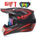 Electric go-kart helmet men's and women's cool full cover motorcycle off-road four seasons helmet_desvips.com