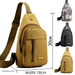 Multifunctional Backpack Chest Equipment Sports Single Shoulder Crossbody Waterproof Lure Full Set Fishing Gear Bag_desvips.com