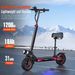 Electric Scooter EU Warehouse 11 Inch 1200W 48V Powerful Foldable Off Road Portable Dual Brake Kick Scooter Folding Electric Scooters For Adult_desvips.com