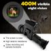 Hunting Night Vision Scope, Digital 8x Magnifying Telescope, Crosshair, All Black Visible Up To 400 Meters_desvips.com