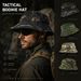 Men's Camouflage Short-brimmed Panama Tactical Military-style Round-brimmed Outdoor Hiking And Fishing Sun Hat, Comfortable And Breathable_desvips.com