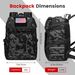 Motorcycle Backpack Helmet Bag, Large Capacity Waterproof Men's Helmet Backpack, Motorcycle Accessories Helmet Storage_desvips.com