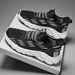 Trendy New Men's Breathable Mesh Sneakers Fashion Versatile Casual Fly Knit Comfortable Running Shoes_desvips.com