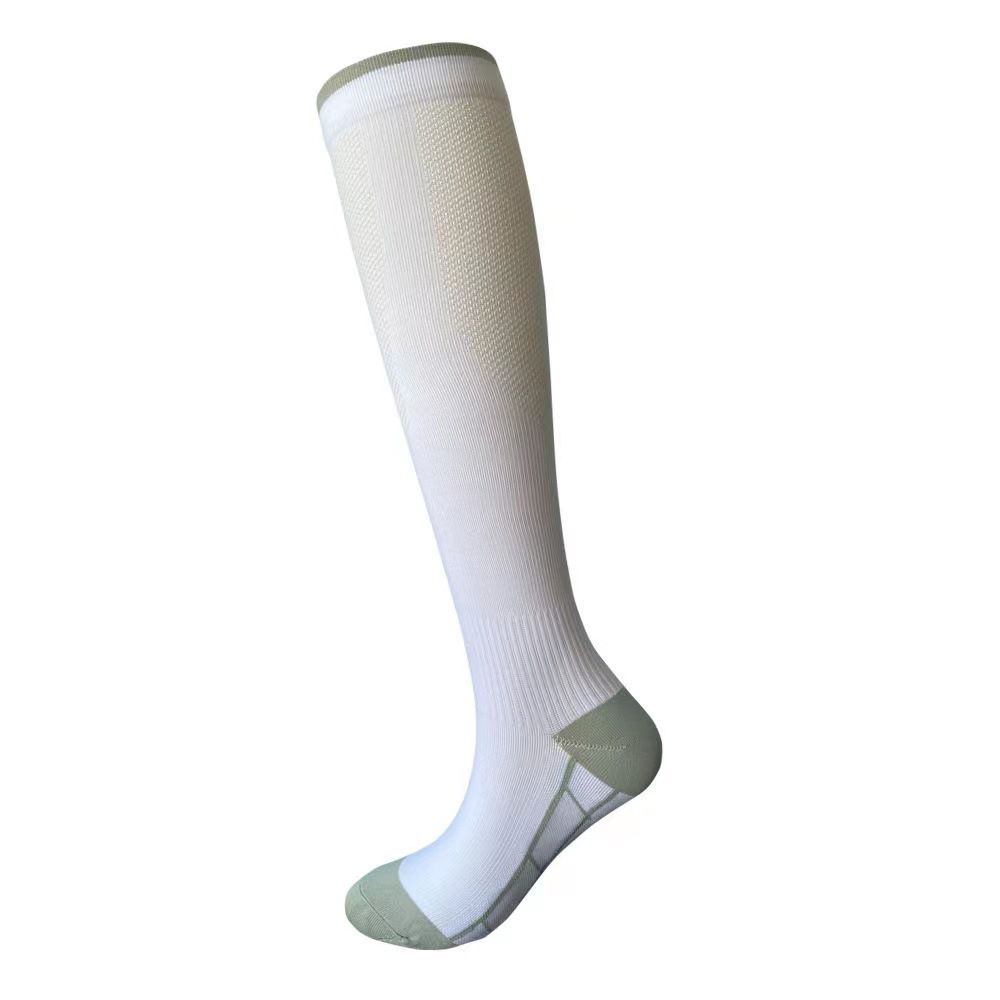 Soccer Socks Professional Sports Running Compression Socks Women's Thin Calf Stockings Skipping Rope Fitness Yoga Golf Muscle Energy Pressure Socks_desvips.com
