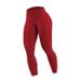 Women's High-Waisted Slimming Yoga Pants European Style Peach Shaped Non-Slip Sports Fitness Running Leggings_desvips.com