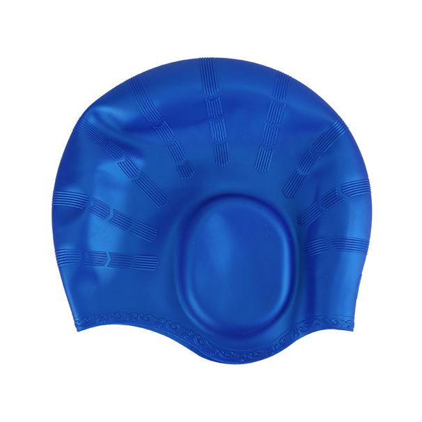 Swimming Cap Silicone Swimming Cap Seamless Ear Protection Waterproof Swimming Cap Ladies Long Hair Cross Border Ear Protection Swimming Cap_desvips.com