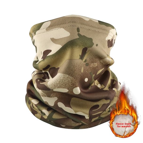 Cross-Border Winter Camouflage Thermal Mask Cycling Men And Women Outdoor Windproof Face Scarf Cold-Proof Gaiter_desvips.com