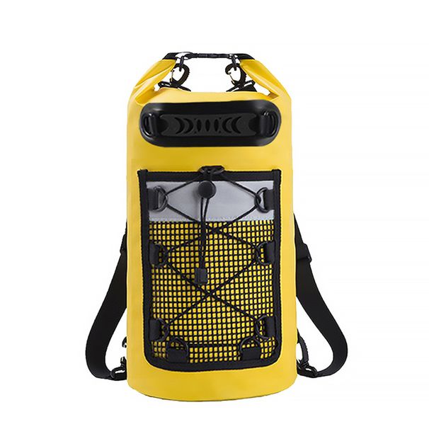 Waterproof Bucket Bag, Single Shoulder, Double Shoulder, Outdoor Waterproof Bag, Swimming Storage Bag_desvips.com