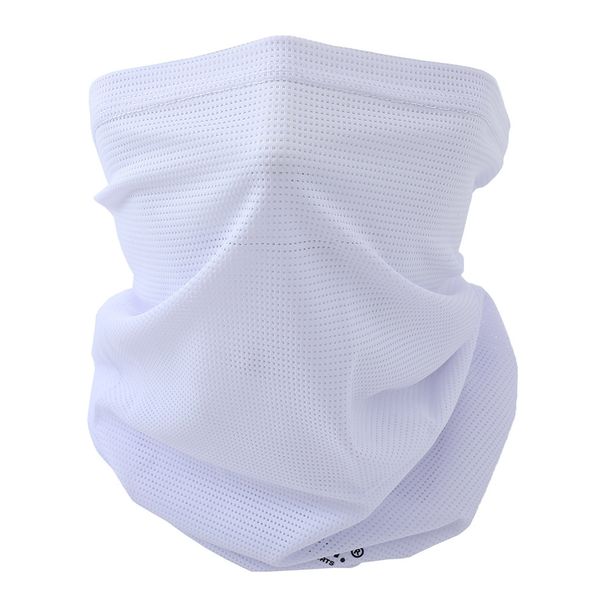 Summer Outdoor Sun Protection Gaiter Breathable Mesh Neck Cover Sports Letter Magic Headscarf Cycling Ice Silk Sunshade_desvips.com
