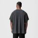 Short-Sleeved Men's Summer New American-Style Trendy Brand Sports T-Shirt With Contrasting Color Splicing Design,_desvips.com