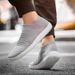 Men Barefoot Walking Wide-toe Flat Women Outdoor Casual Shoes Suitable For Gym Office Driving Ladies Yoga Shoe_desvips.com