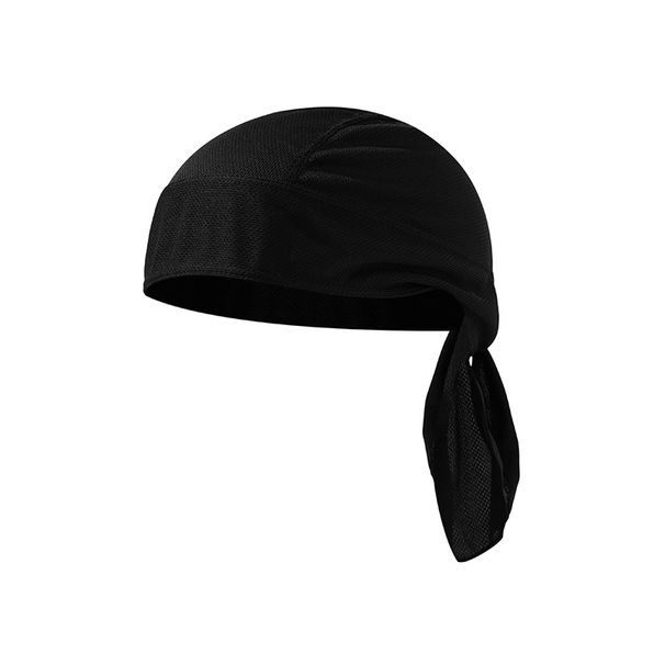 Outdoor Cycling Quick-dry Breathable Mesh Pirate Cap Motorcycle Head Wrap Moisture-wicking Sports Headscarf Gear_desvips.com