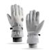 Ski Gloves For Winter, Men's And Women's, Outdoor Cycling, Non-slip, Touchscreen, Fleece-lined, Thickened, Cold-proof Warm Gloves_desvips.com