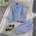 Women's Clothing temperament suits, fashionable interview formal suits_desvips.com