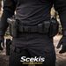 2" Nylon Duty Belt With Hook Lining 4 Keepers Police Law Enforcement Officer Security Outer Inner Belt_desvips.com