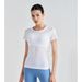 Seamless Slim Fit Top For Women, Bare Sensation, Slimming, Breathable, Running, Sports, Fitness, Short Sleeve,_desvips.com