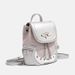 Backpack women silver pink backpack hot girl niche design backpack commuter chain backpack women_desvips.com