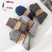 Winter Fleece Thickened Warm Terry Socks Vintage Men's Parallel Towel Socks Mid-floor Socks Cotton Socks_desvips.com