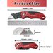 T TOVIA Foldable Utility Knife Quick-change Blade Version - Special Cutting Tool For Cables, Cartons And Cardboard_desvips.com