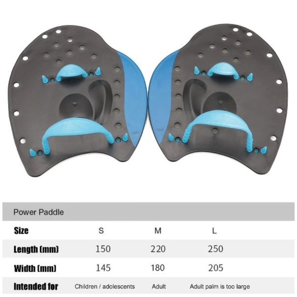 Swimming Paddles Fins Flippers Girdles Correction Water Sport Hand Webbed Gloves For Adults Children Swim Training_desvips.com