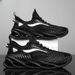 RenMou 2024 Men's New Mesh Breathable Thick Bottom Comfortable Sports And Leisure Versatile Low Top Running Shoes For Men Exclusive Supply_desvips.com