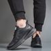 Breathable Couple Mesh Sports For Men's Versatile Instagram Soft Sole Running Shoes, Unisex Casual White Shoes_desvips.com