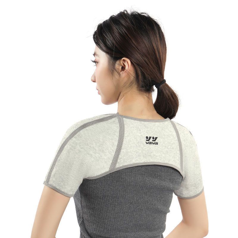 Mugwort Shoulder Wrap For Neck & Shoulder Pain Relief – Thermal Retaining, Adjustable & Breathable For Men & Women – Winter Sleeping & Daily Use_desvips.com