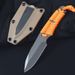 Outdoor Fixed Blade Knife With Full Tang, K-Sheath, High Hardness Stainless Steel, Camping Survival Tool, Portable Utility Knife_desvips.com