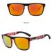 New Men's Polarized Sunglasses Colorful Film Sports Sunglasses Elastic Paint PC Frame Glasses 731 Polarized Sunglasses_desvips.com