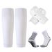 Football Shin Guards Mid Tube Football Socks Knitted Socks Three Piece Set Children's Sports Shin Guards Protective Gear_desvips.com